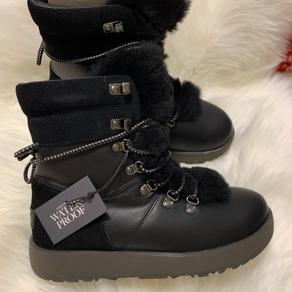 COPY - UGG Viki Waterproof Black Boot 7.5 - Picture 3 of 11